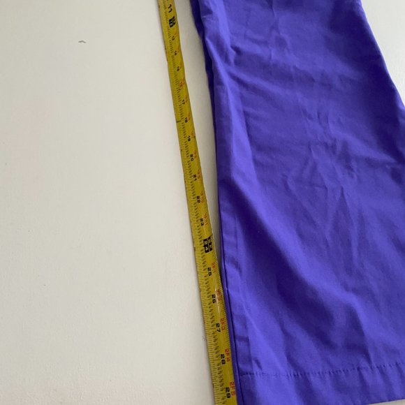 Spread Good Cheer Purple Scrubs Scrub Top & Bottom Womens Size XXS - Picture 6 of 9